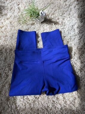 Cute Fabletics High-Waist Leggings sporty comfy cute  in Royal Blue